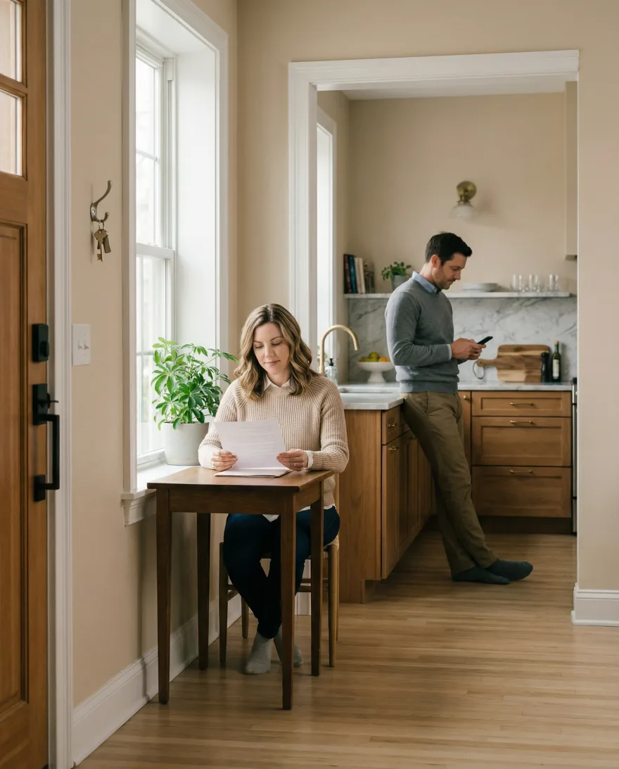 Separazione senza figli: casa e mutuo