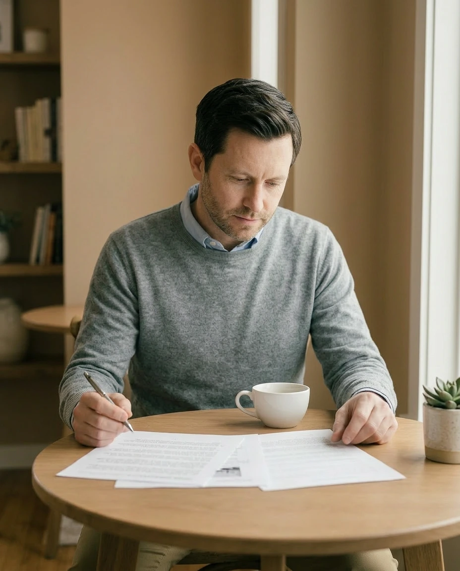 Coppia che firma i documenti per il divorzio: serve sempre un atto formale